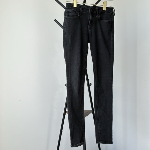 MAVI Alexa Mid Rise Skinny | Faded Black | Stretch | Women’s 27 - Picture 2 of 9